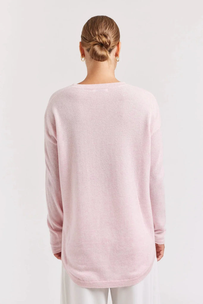 Baby Belle Cashmere Sweater in Rosebud - EumundiStyle