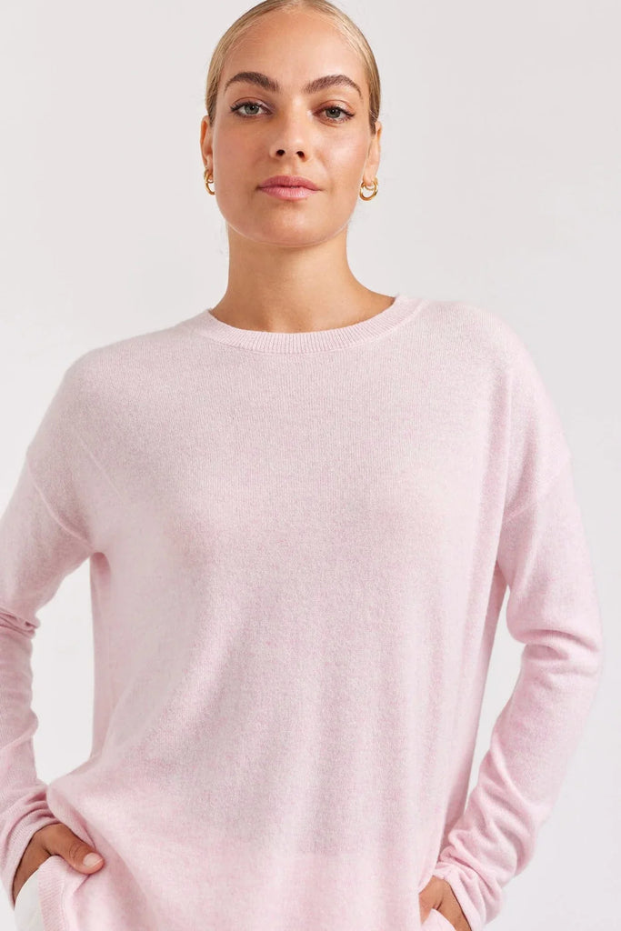 Baby Belle Cashmere Sweater in Rosebud - EumundiStyle