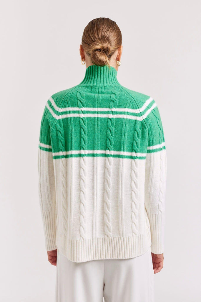 Billie Sweater in Pine - EumundiStyle