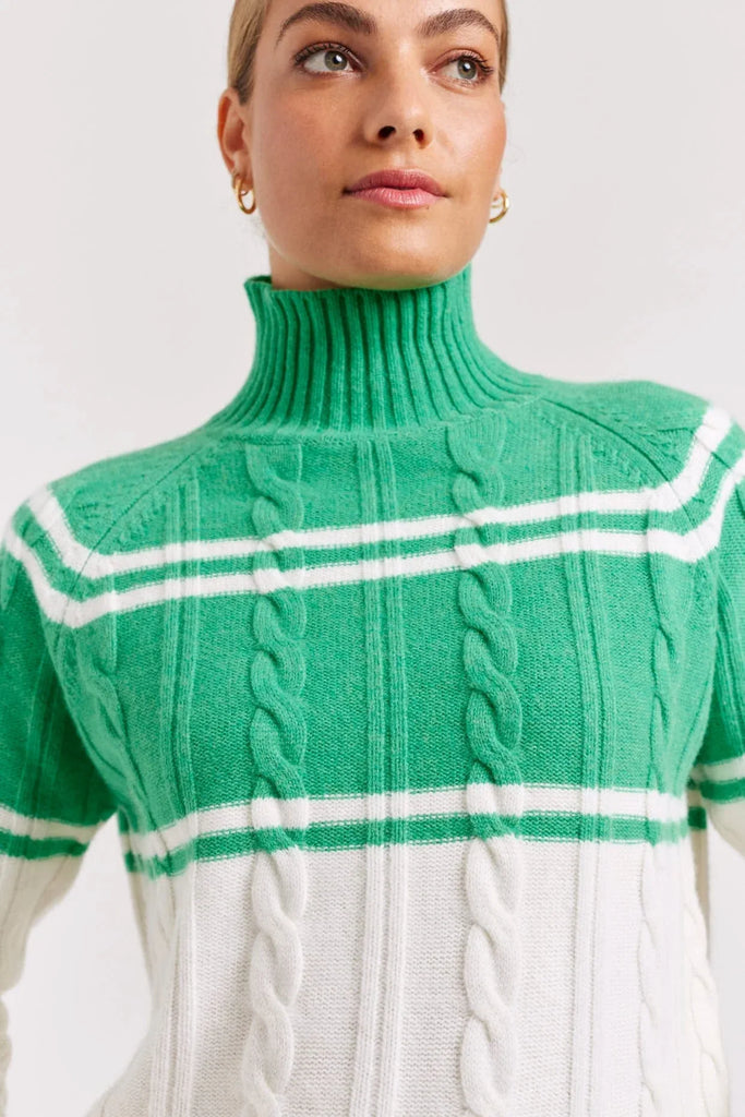 Billie Sweater in Pine - EumundiStyle