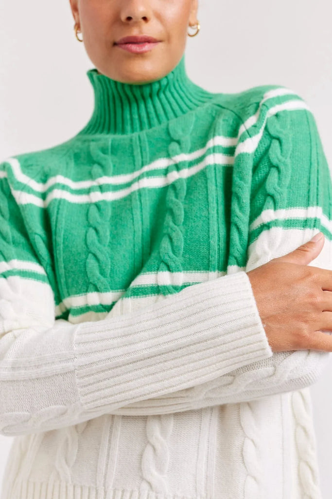 Billie Sweater in Pine - EumundiStyle