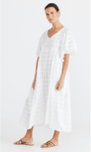 Ciao Bella Dress in White - EumundiStyle