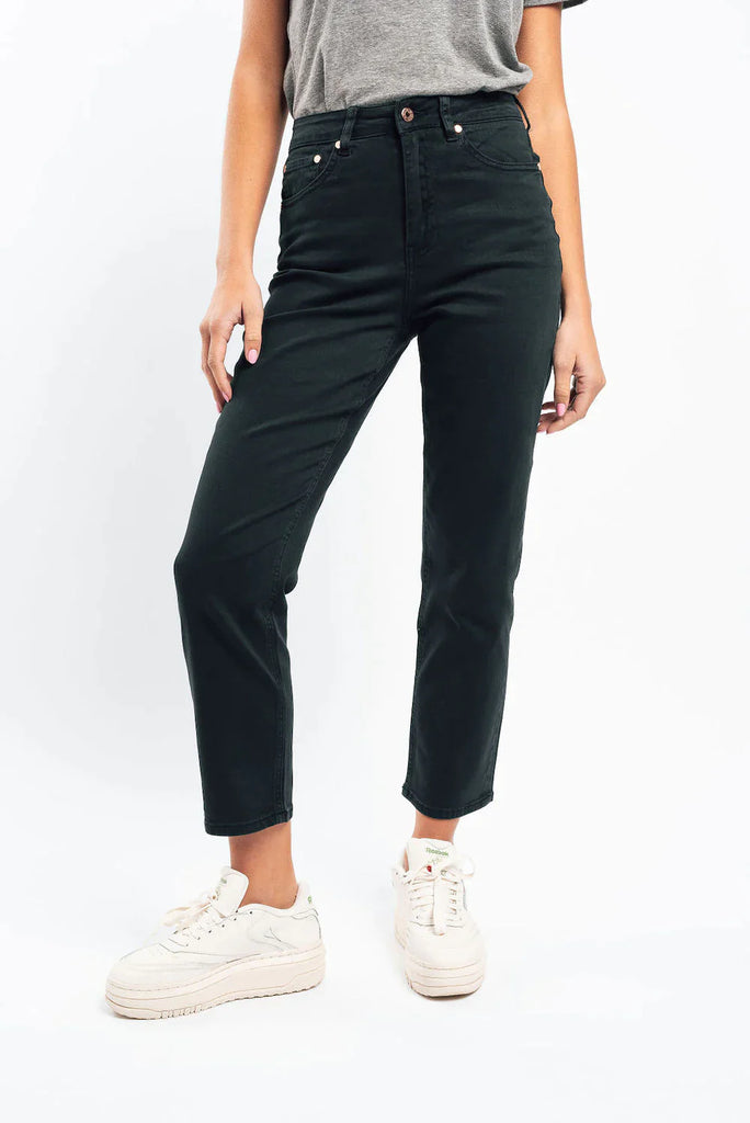 Rose Jean Hemmed - Midnight - EumundiStyle