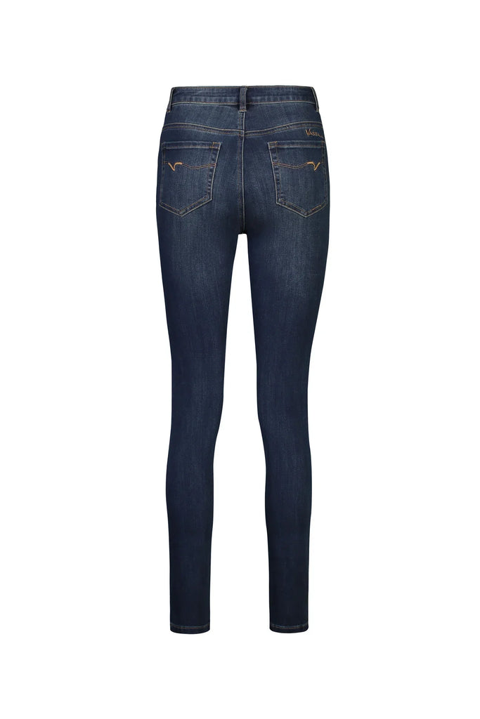 Skinny Leg Full Length Jean in Indigo - EumundiStyle