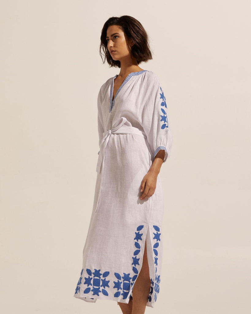 Sundial Dress - Azure - EumundiStyle