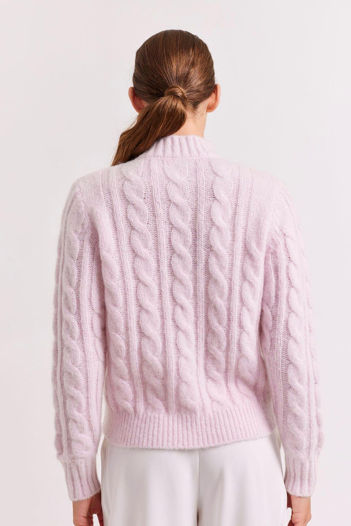 Teddy Mohair Sweater in Musk - EumundiStyle